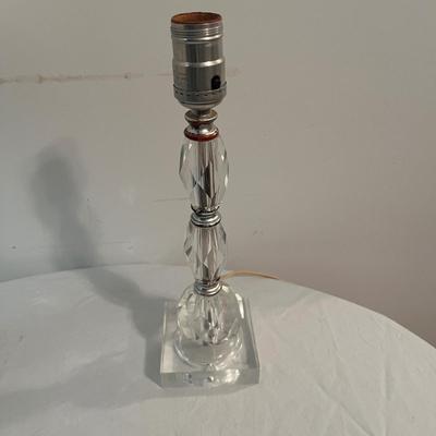 Pair of Glass Table Lamps (GB-MG)
