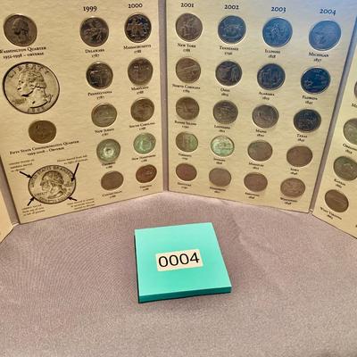 Clean State Quarters Collection In Collector Book