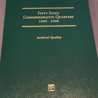 Clean State Quarters Collection In Collector Book