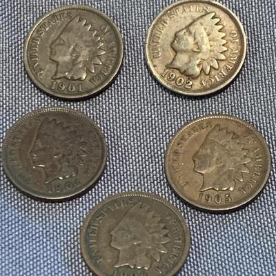 Indian Head Pennies Lot