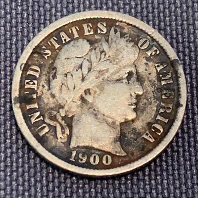 Silver Dimes Lot Mercury Years plus 1 Barber