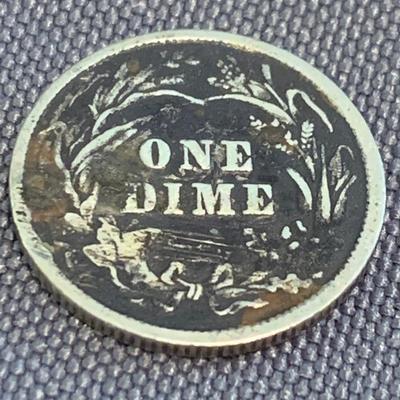 Silver Dimes Lot Mercury Years plus 1 Barber