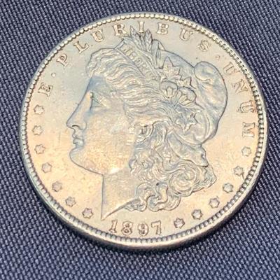 1897 Morgan Silver Dollar