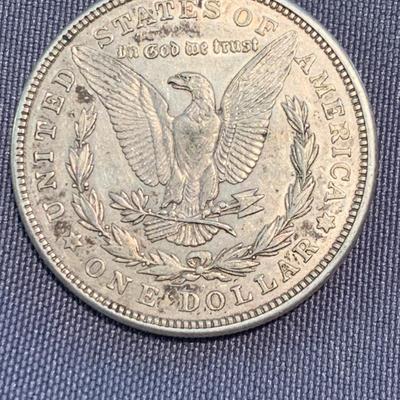 THREE 1921 Morgan Silver Dollars
