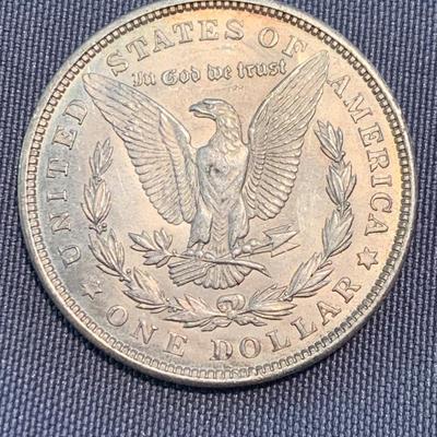 THREE 1921 Morgan Silver Dollars
