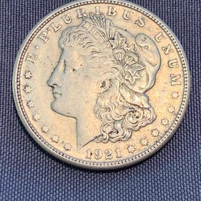 1921-S Morgan Silver Dollar