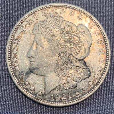 1921-D Morgan Silver Dollar