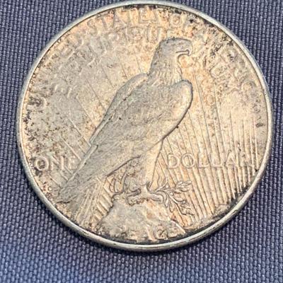 THREE Silver Peace Dollars 1922 ( 2) & 1924