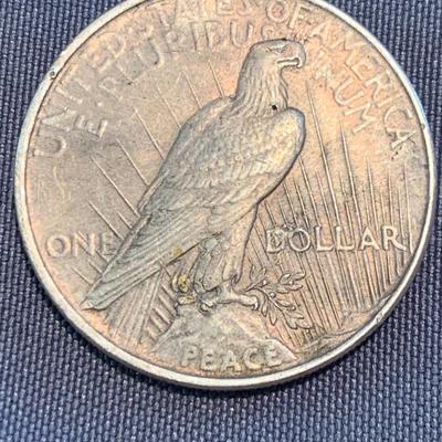 THREE Silver Peace Dollars 1922 ( 2) & 1924