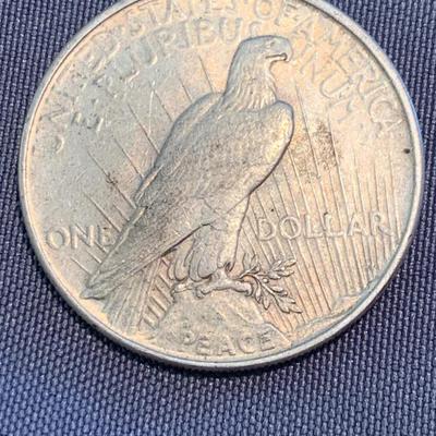 THREE Silver Peace Dollars 1922 ( 2) & 1924