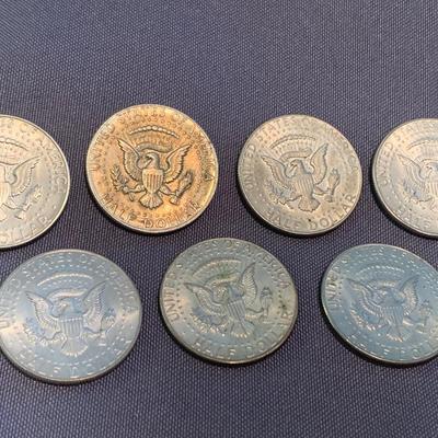 Large Kennedy Half Dollar Lot 1965-1969 - 27 Coins