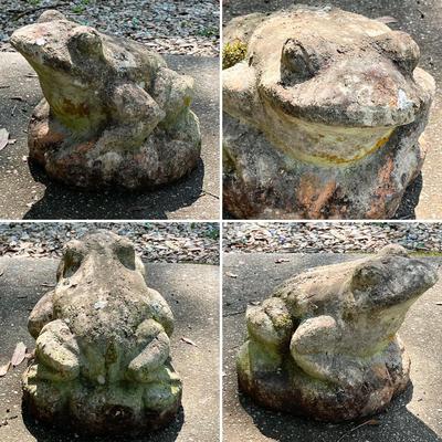 Pair (2) ~ Terracotta Garden Statues