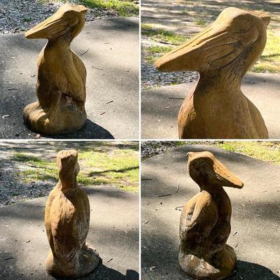 Pair (2) ~ Terracotta Garden Statues