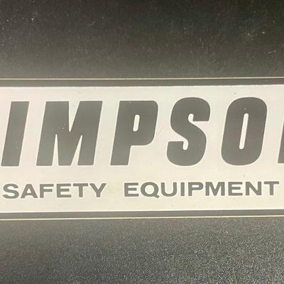 Vintage Simpson Automotive Racing Decals Stickers