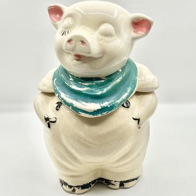 Swanee Smiley Pig Cookie Jar