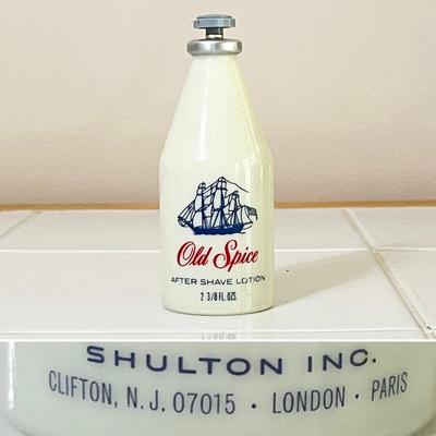 OLD SPICE ~ Vtg. Shelton Inc. ~ Set of Four (4)