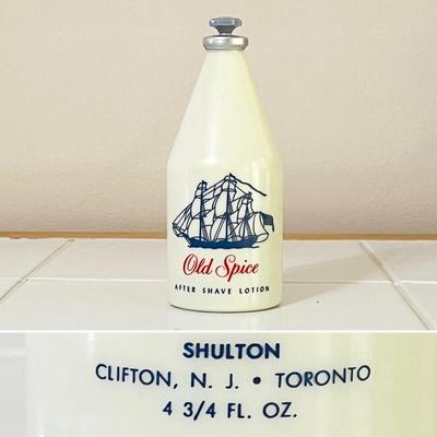 OLD SPICE ~ Vtg. Shelton Inc. ~ Set of Four (4)