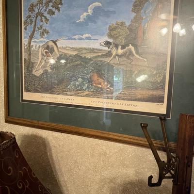 Lamps, Drop leaf Tea cart ,Clock