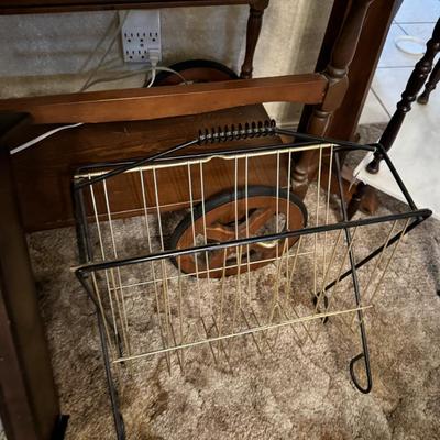 Lamps, Drop leaf Tea cart ,Clock