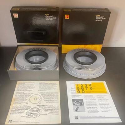 Kodak Slide Carousel Transvue 140 Trays