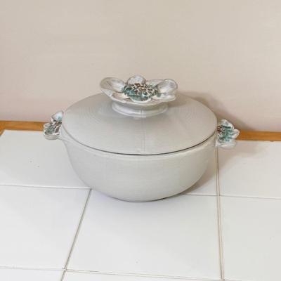 B Welsh ~ Pacific Stoneware Covered Dish