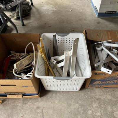 Miscellaneous tools and household supplies