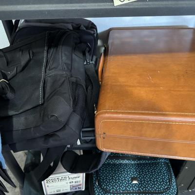 Suitcase and bags