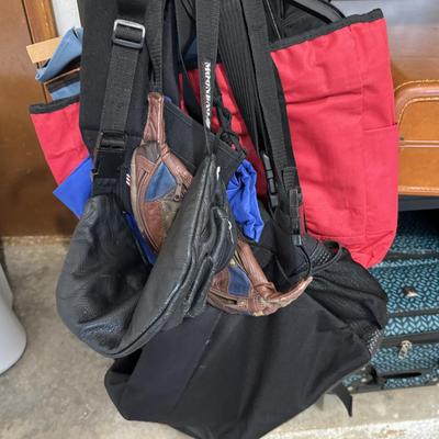 Suitcase and bags