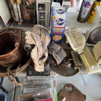 Miscellaneous picture frames, plaques, and household