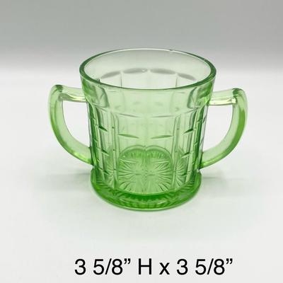 HAZEL ATLAS ~ Uranium Sugar/Creamer & Juicer ~ 3 Piece Set