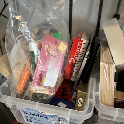 Office supplies, Printers, desk, lamp, chair