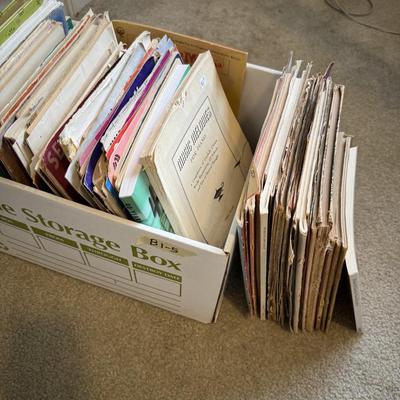 Old sheet Music