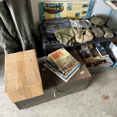 Miscellaneous military items and books