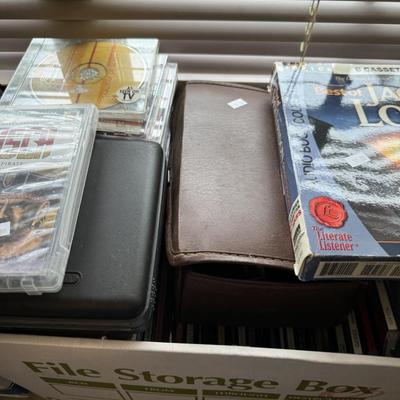 CDs and cassettes & Cases