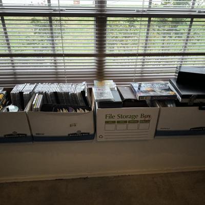 CDs and cassettes & Cases