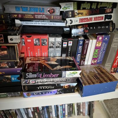 DVDs and VHS Movies