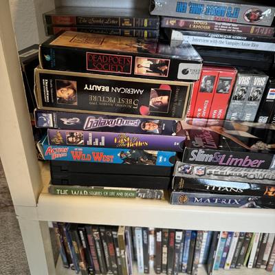 DVDs and VHS Movies