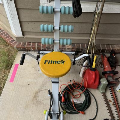 Cooler and miscellaneous outdoor items