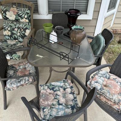 Patio table & chairs