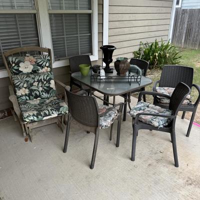 Patio table & chairs