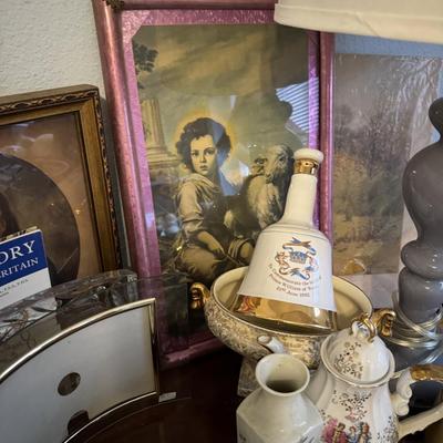Decor, lamp, asian , pictures