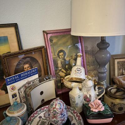 Decor, lamp, asian , pictures