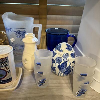 Blue Dishes