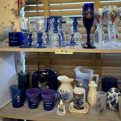 Blue Dishes