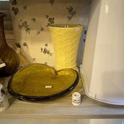 Vintage Iroquis Harvest Time Dishes with Misc Glassware