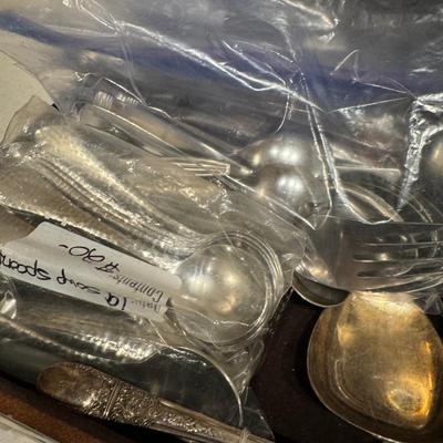 Silverware & case