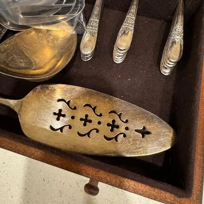 Silverware & case