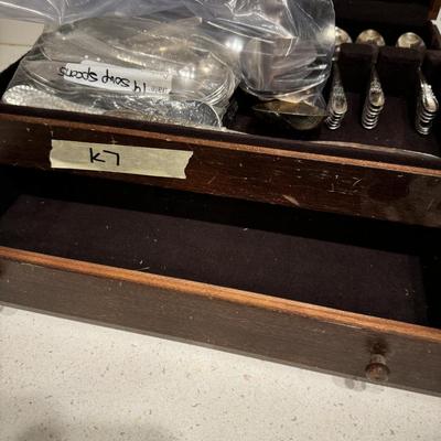 Silverware & case