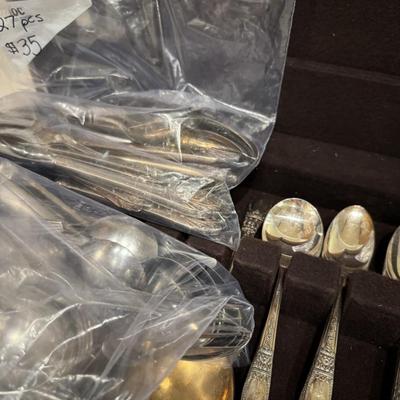 Silverware & case