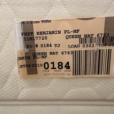 Queen Sealy Posturepedic Mattress, Box Spring and Frame